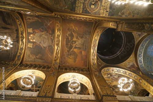 Photos Interior of St. Vladimir's Cathedral in Kiev, Ukraine
