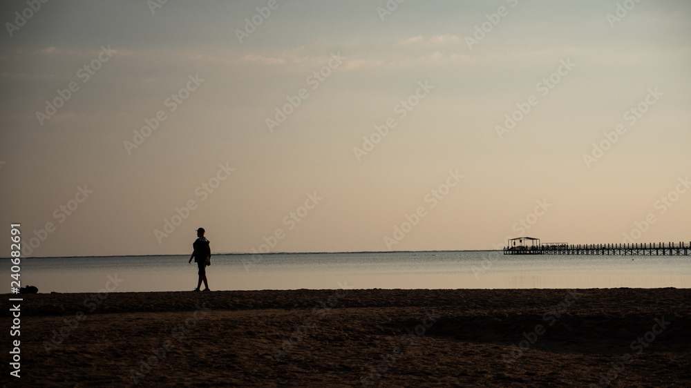 Man on the Red Sea