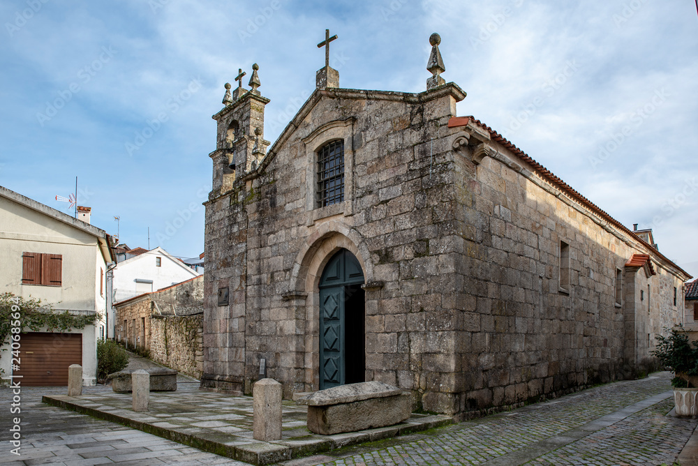 historic center of the village Melgaco, Portugal