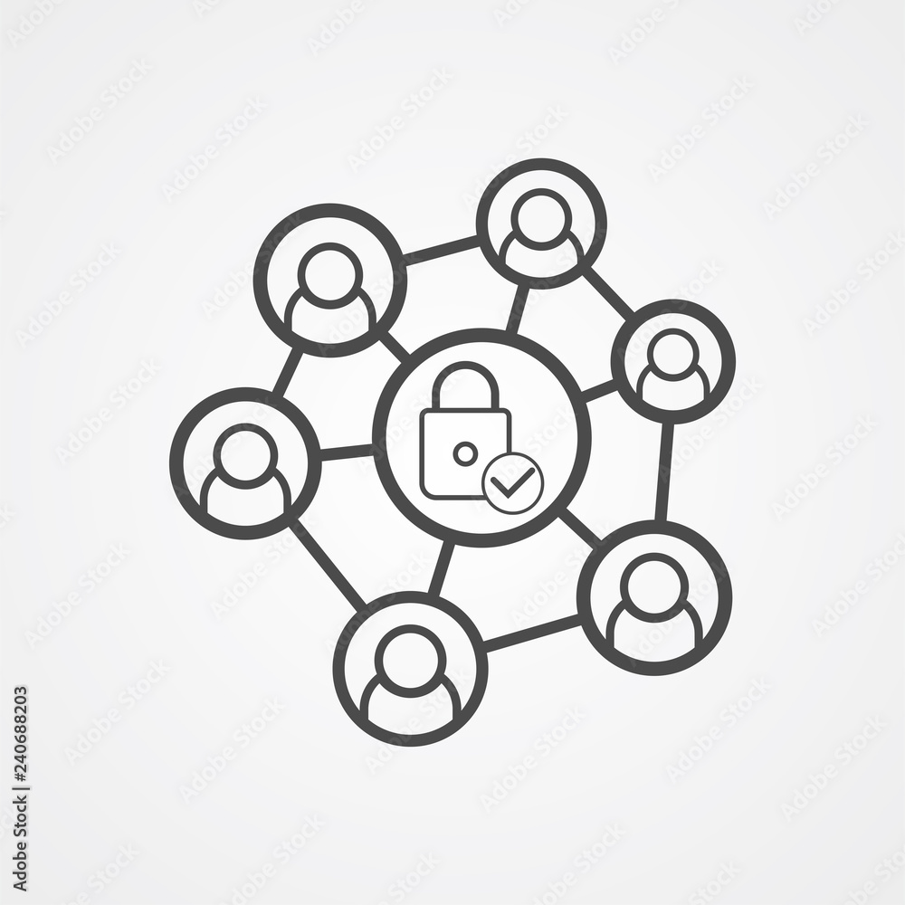 Network vector icon sign symbol Network vector icon sign symbol