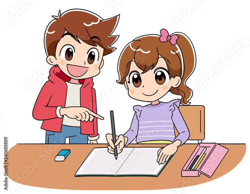子供　勉強