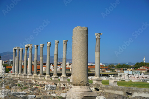 Agora, ancient izmir, Turkey