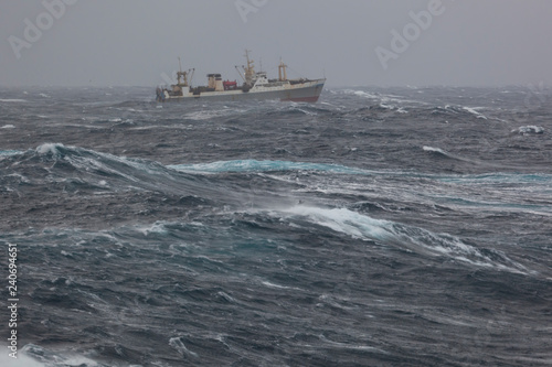 ocean during a storm