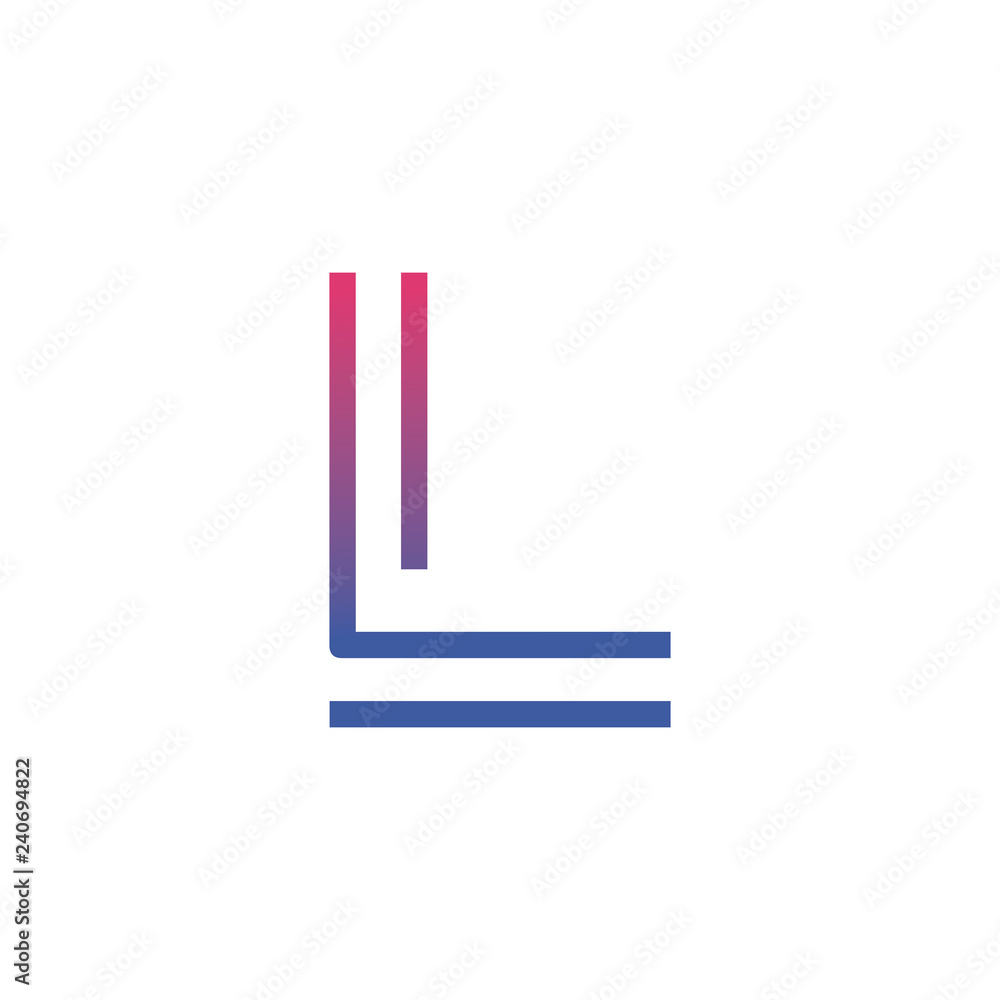 L letter logo design vector template L letter logo design vector template