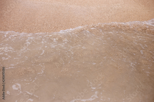 A onda e a areia