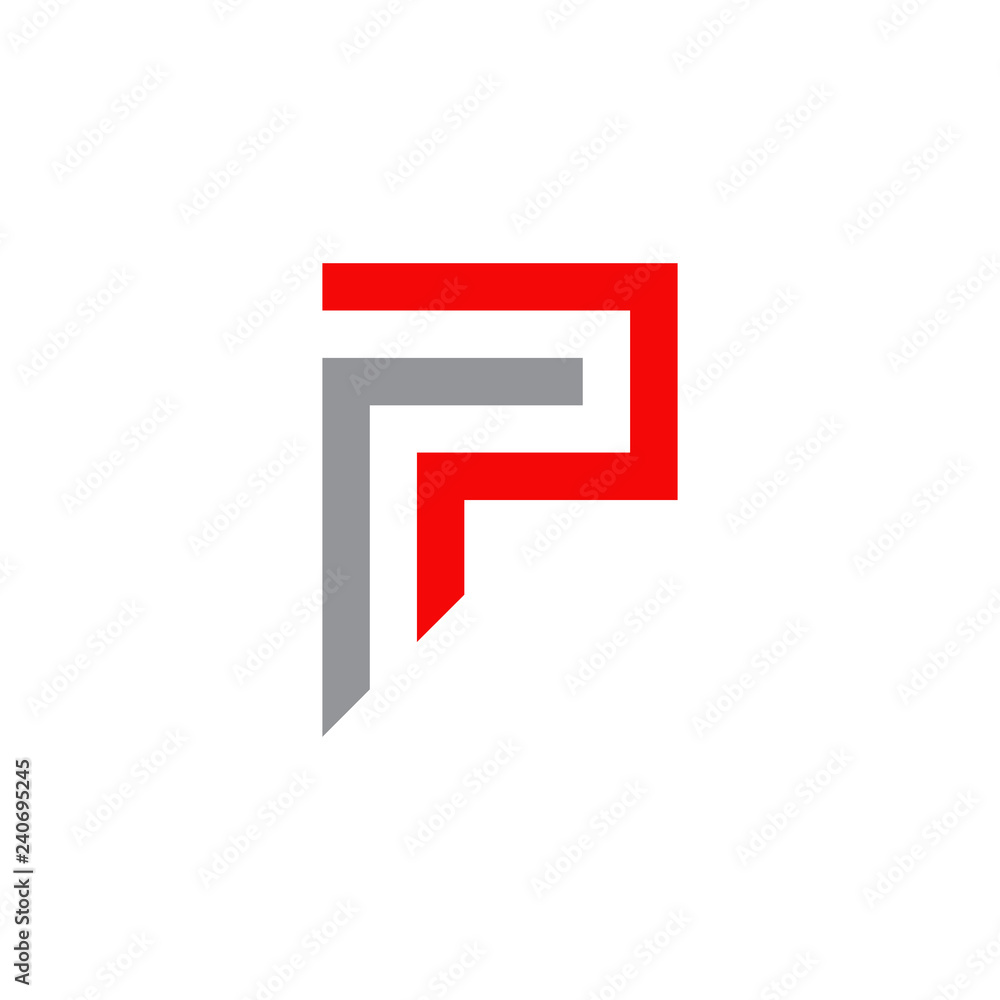 P letter logo design vector template P letter logo design vector template