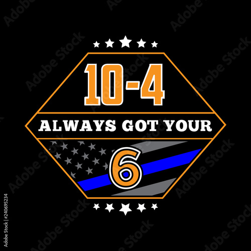 Police Officer Quote and Saying good for print Design