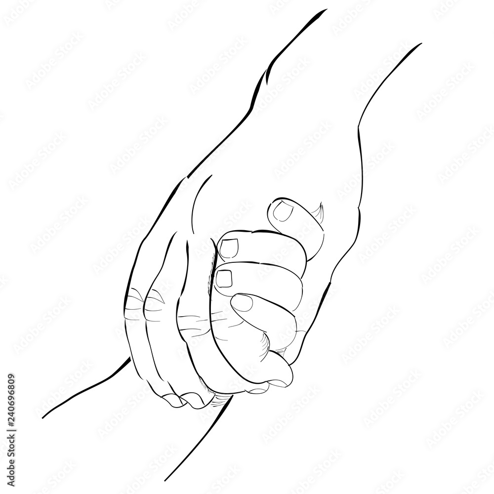 Baby Hand Sketch