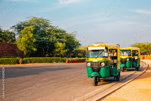Fotografie Auto rickshaw in Jodhpur, Rajasthan, India