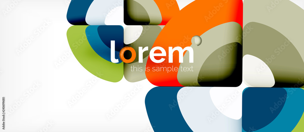 Circles and triangles geometric abstract background. Trendy abstract layout template for business or technology presentation or web brochure cover, wallpaper Circles and triangles geometric abstract background. Trendy abstract layout template for business or technology presentation or web brochure cover, wallpaper