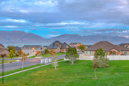 A peaceful community in Saratoga Springs Utah