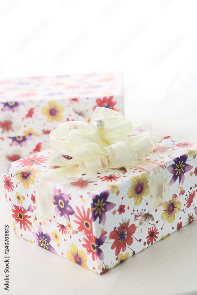 Floral pattern gift box Floral pattern gift box