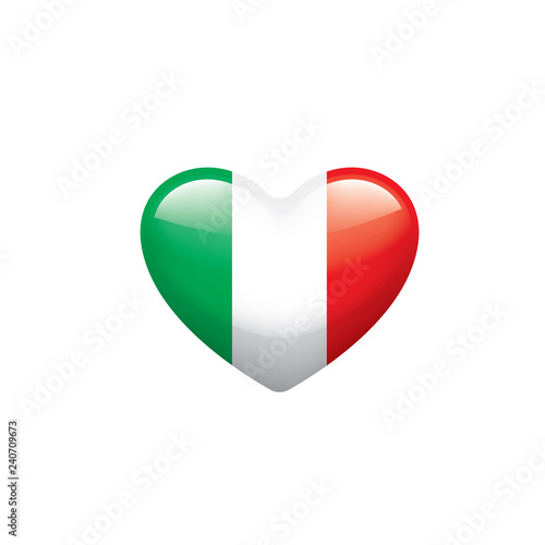 Italy flag, vector illustration on a white background. Free Download Italy flag, vector illustration on a white background. - GFXLoad