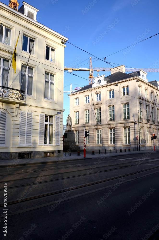 Obraz premium Rue Royale (Bruxelles-Belgique)