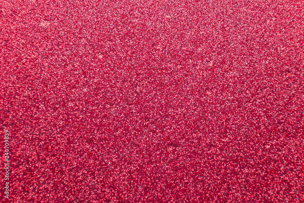 Fototapeta premium Abstract background, Red glitter shiny with rough textured surface background.