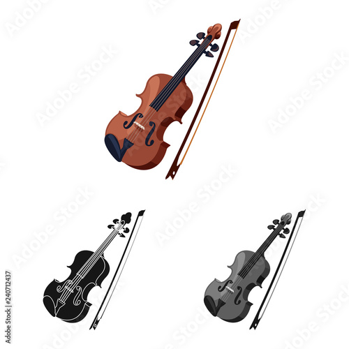 Vector illustration of music and tune logo. Set of music and tool vector icon for stock.