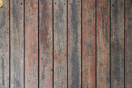 Old plank floor for background image.