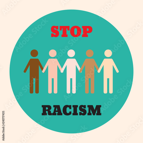 Stop racism icon