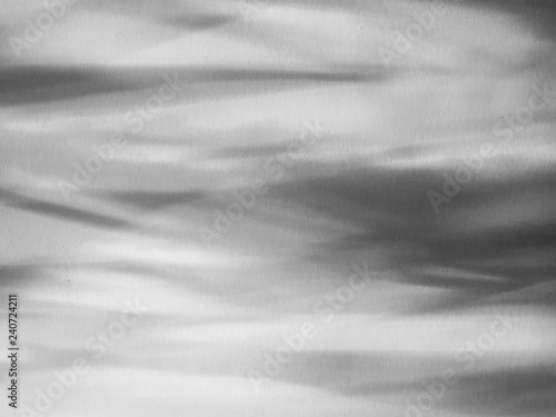 Fototapeta Naklejka Na Ścianę i Meble -  Abstract gray shadow on white wall texture and wallpaper, black and white