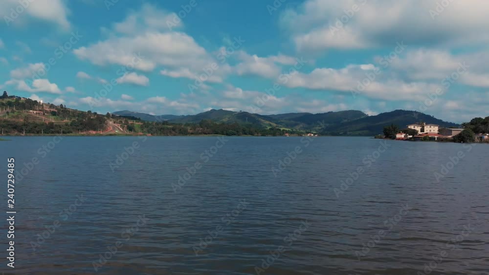 4K aerial of flying over a beautiful river in Brazil. 4K aerial of flying over a beautiful river in Brazil.