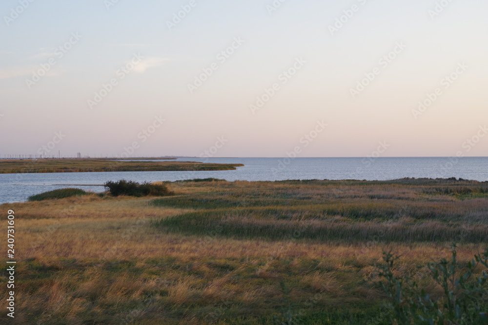 Obraz premium Sunset on the estuary