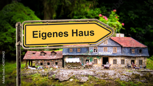 Schild 369 - Eigenes Haus