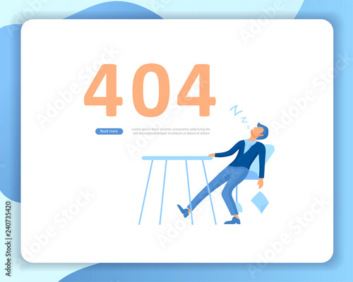 Landing page templates Error page illustration with People characters and cat. Page not found. Vector concept illustration for 404 error with Funny cartoon workers