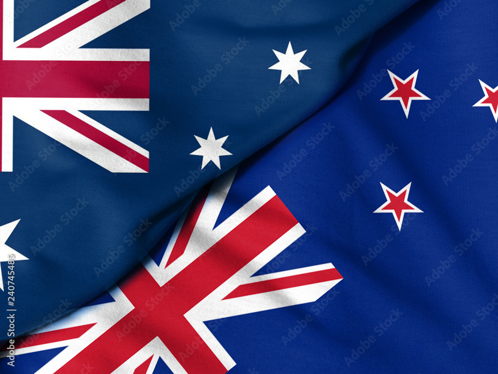 New Zealand Flag Vs Australian Flag