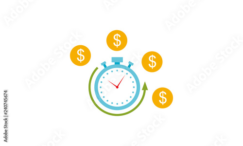 time is money illustration