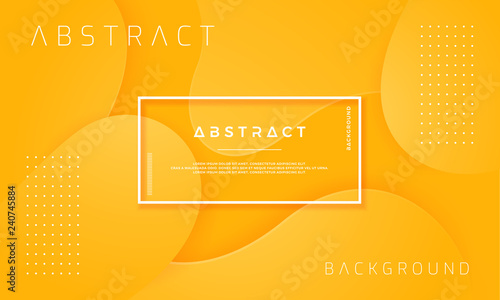 Dynamic textured background design in 3D style with orange color. Can be used for posters, placards, brochures, banners, web pages, headers, covers, and other