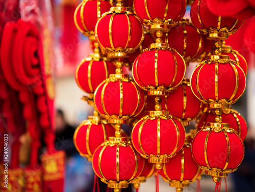 Red Oriental lantern