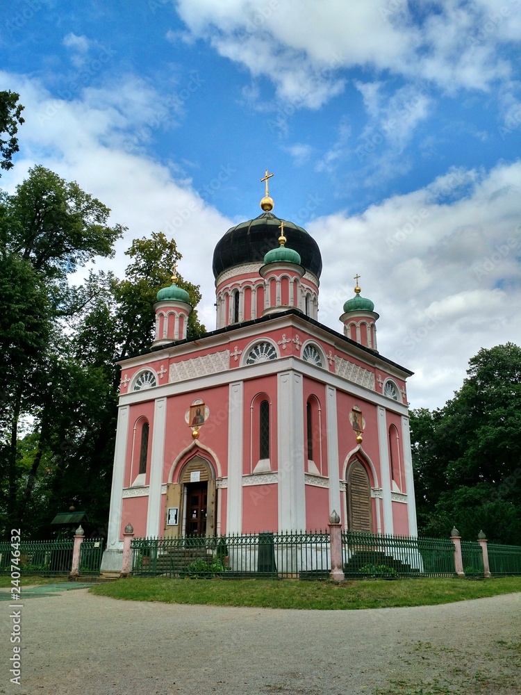 Alexander Nevsky Memorial Church at Potsdam, Germany