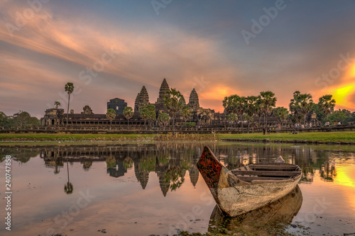 HDR Image of Angkor Wat Tem...