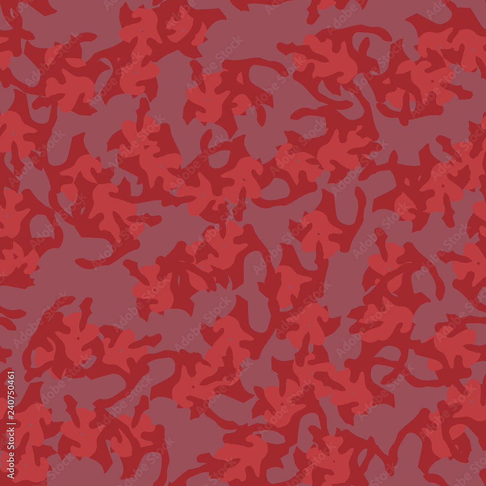 UFO camouflage of various shades of red, pink and purple colors UFO camouflage of various shades of red, pink and purple colors