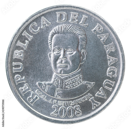 Coin Paraguay Guarani photo