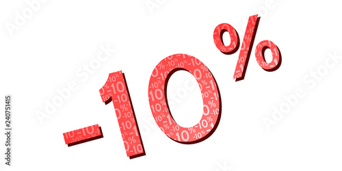 Bouton Fond de -10%