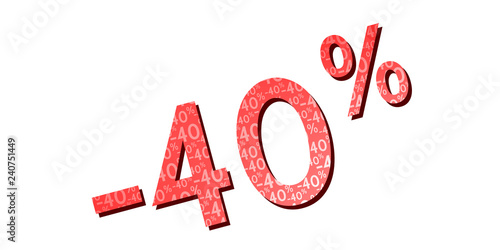 Bouton Fond de -40%
