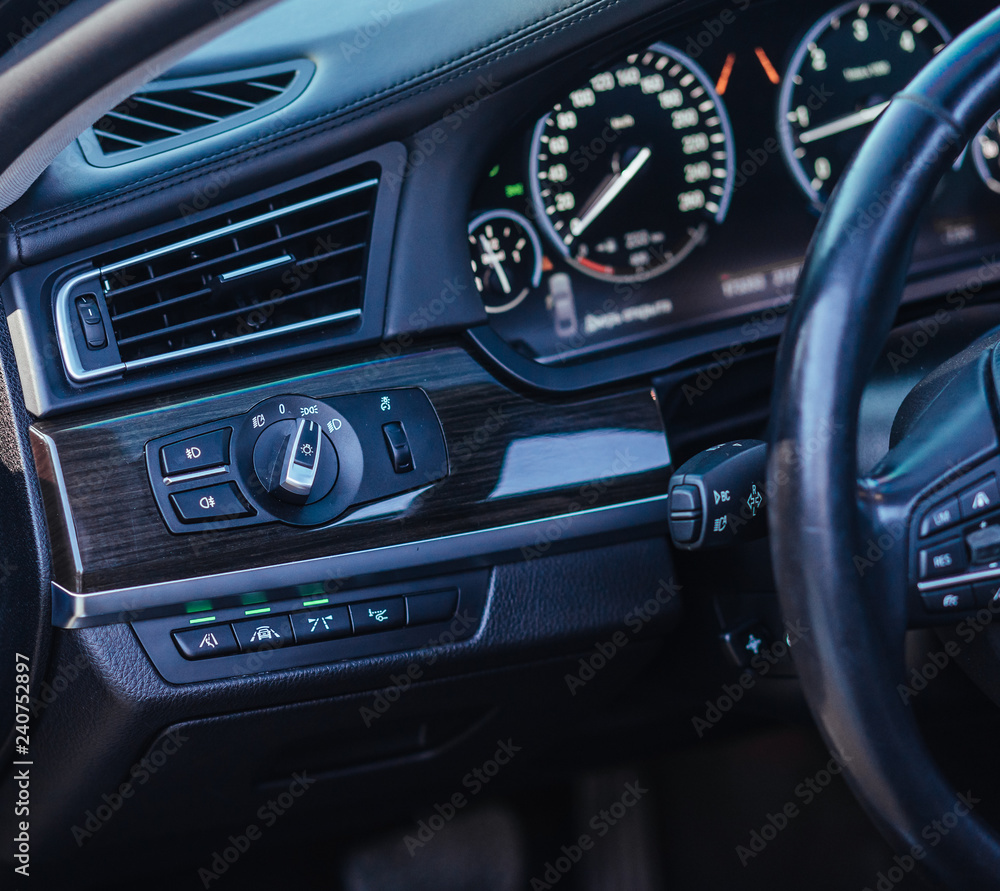 Obraz premium interior of a car