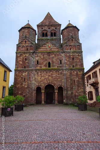 Die Basilika von Marmoutier/Frankreich im Elsass