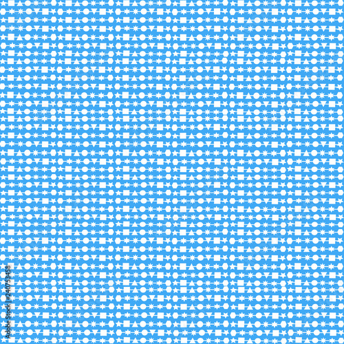 blue white lines geometric pattern symmetrical background