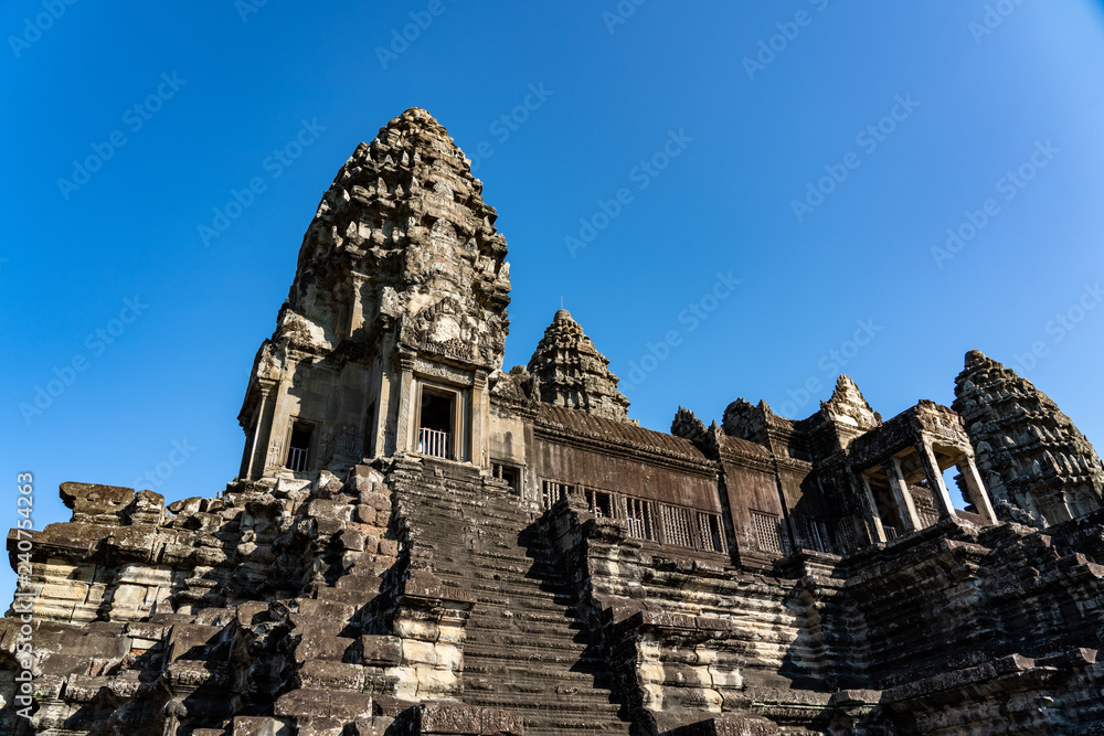 Tower at Angkor Wat Temple, Cambodia