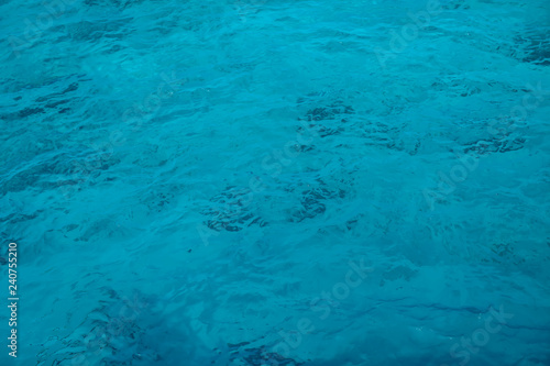 Background shot of blue aqua sea water surface © Aleksej