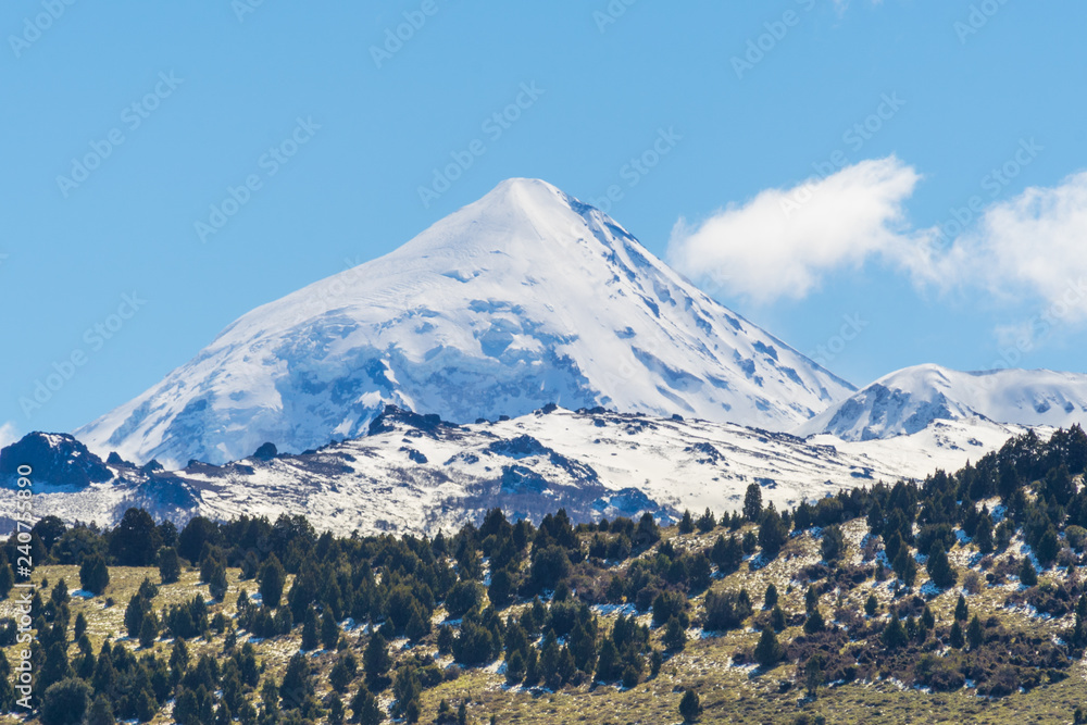 Volcano Lanin, Argentina Volcano Lanin, Argentina