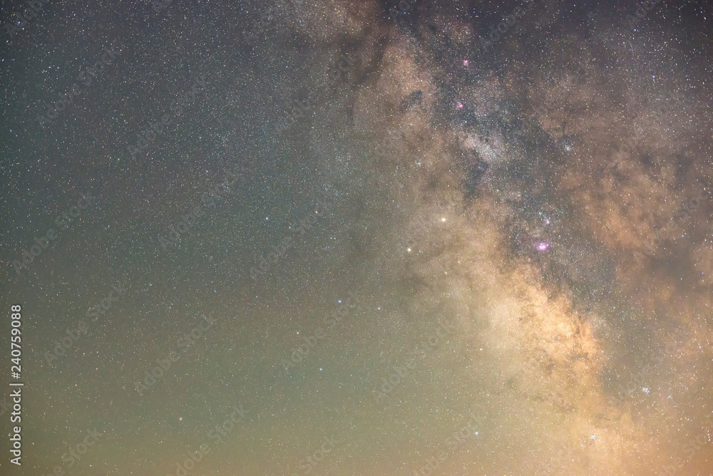 Fototapeta premium Milky way galaxy.