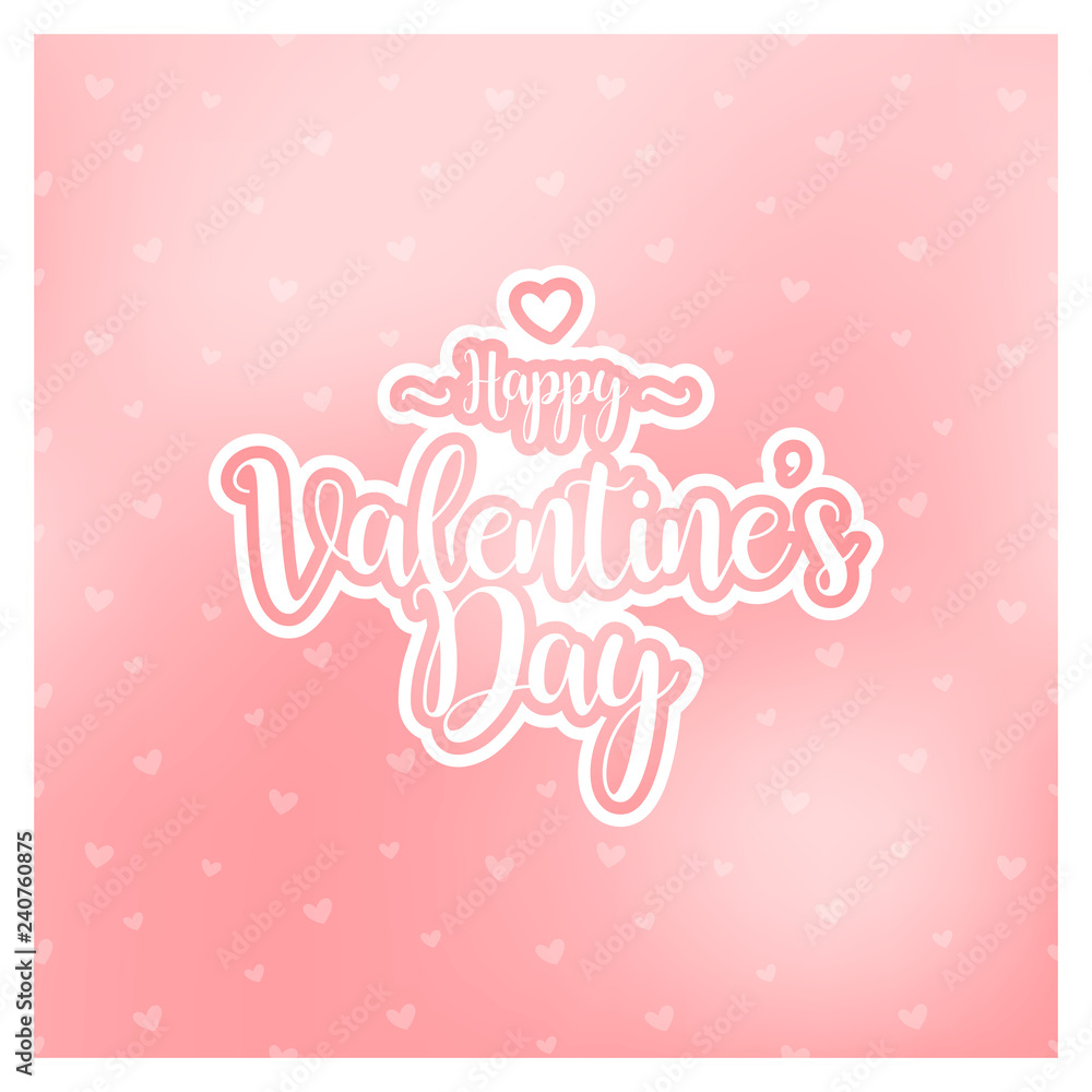 happy valentines day greeting card vector illustration happy valentines day greeting card vector illustration
