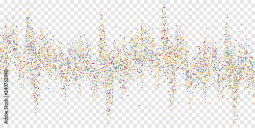 Festive confetti. Celebration stars. Colorful conf