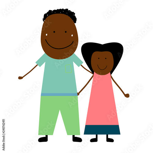 Dad with daughter
