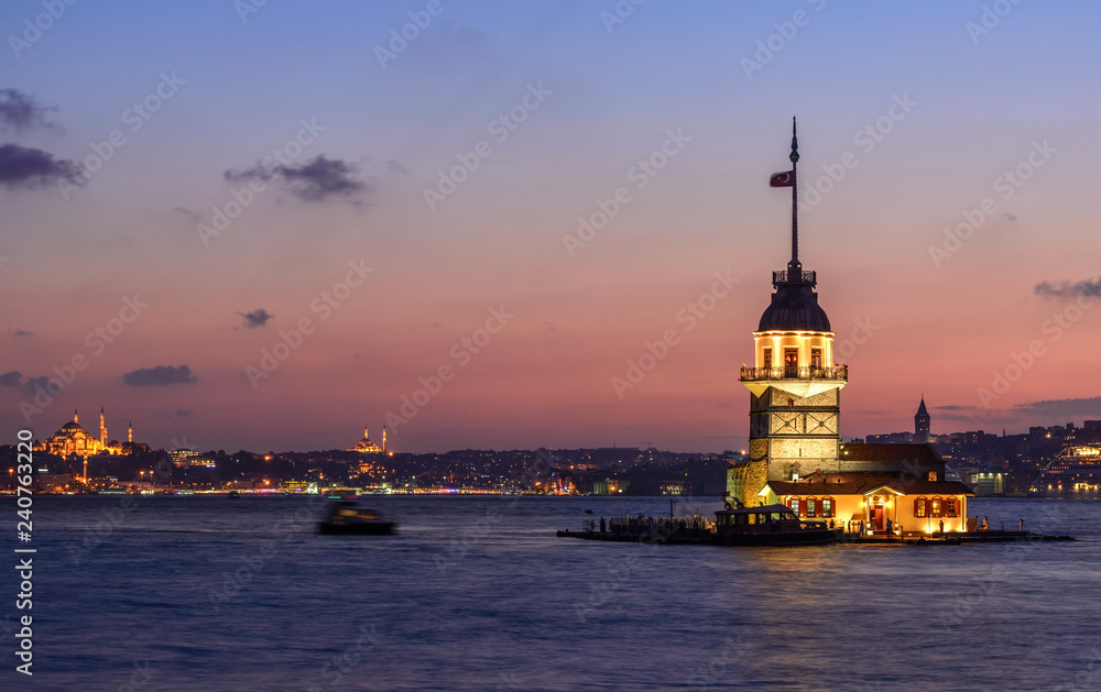 Maiden tower, Istanbul, Turkey