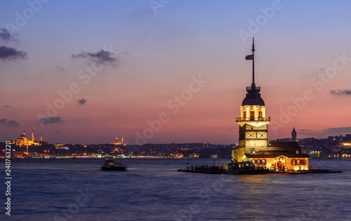 Maiden tower, Istanbul, Turkey © hikrcn