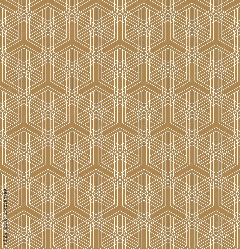 Seamless abstract pattern based on Japanese ornament Kumiko Seamless abstract pattern based on Japanese ornament Kumiko